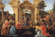 Sandro Botticelli Konungarnas worship Spain oil painting reproduction